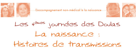4èmes journées des doulas, 19 et 20 mai 2006