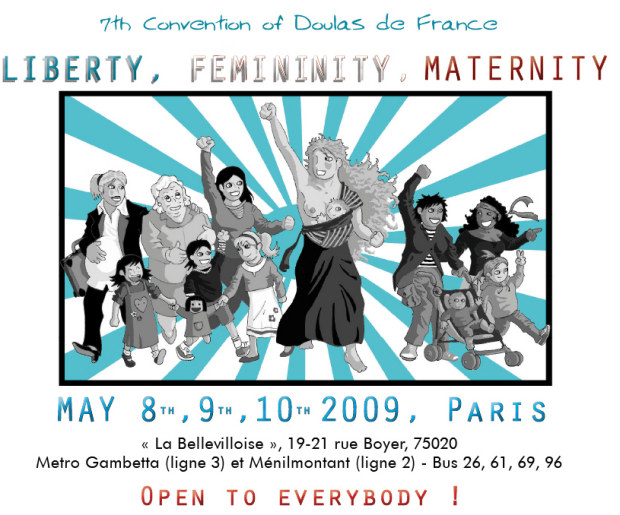 7th Doulas de France convention, May 8-10th 2009